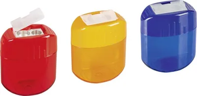 Produktbild von Dosenspitzer 2in1 doppelt farbig sortiert Packung mit 20 Stück