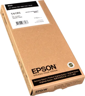 Produktbild von Epson Singlepack UltraChrome XD2 T41R540 Black 110ml, Schwarz, Tinte auf Pigmentbasis, 110 ml, 1 Stück(e)