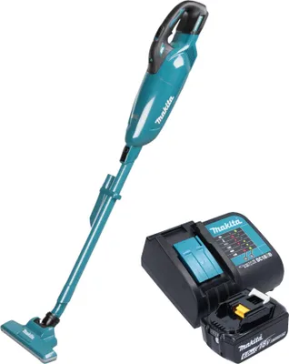 Image de Aspirateur sans fil Makita DCL 283 FSG1 18 V 0,73 l Brushless + 1 batterie 6,0 Ah + chargeur