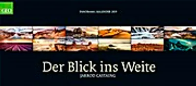 Produktbild von GEO-Panorama Naturkalender: Der Blick ins Weite 2019