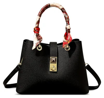 Produktbild von Damen Handtasche Shopper Umhängetasche Schultertasche in Schwarz