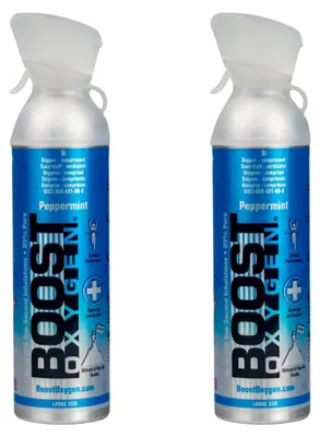 Image de Oxygène supplémentaire en canette Boost Oxygen Menthe poivrée, grand, 2x9L