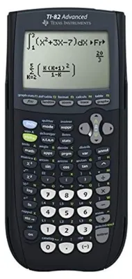 Productafbeelding van TI-82 geavanceerde grafische rekenmachine, Texas Instruments