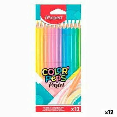 Obrázek produktu pro Pastelky Maped Color' Peps Coloured 12 kusů (12 kusů)