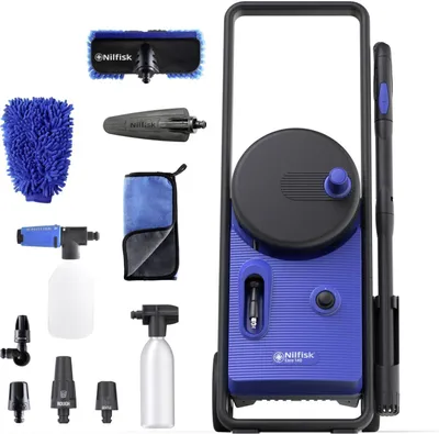 Produktbild von Nilfisk CORE 140, Senkrecht, Elektro, 8 m, Hochdruck, 5 m, Schwarz, Blau