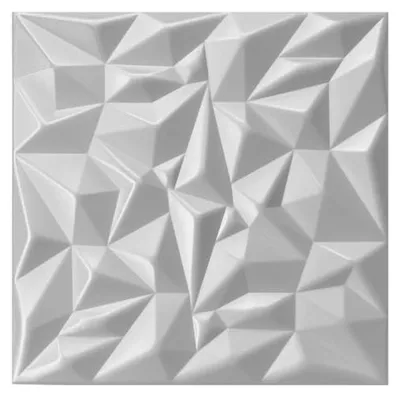 Productafbeelding van 3D Polystyreen Wand- en Plafondpanelen - Decoratieve Piepschuim 3D Panelen - 50x50 cm, 12m², 48 Stuks