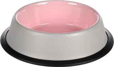 Immagine prodotto di Ciotola per gatti Nell rotonda grigio chiaro/rosa per fenicotteri