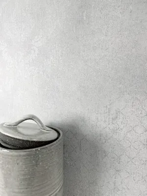 Produktbild von NEWROOM Tapete Lonza Grey Grau Vliestapete - Vintage Ornamente Metallic Germany