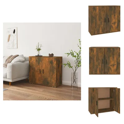 Obrázok produktu pre vidaXL Príborník údený dub 80x33x70 cm materiál na báze dreva - Príborníky
