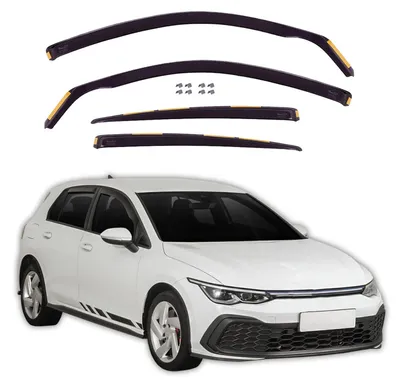 Immagine prodotto di Deflettori Aria Per VW Golf 8 2020 5-Porte Dal Set 4 Pezzi
