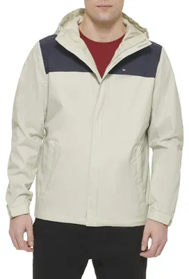 Obrázek produktu pro Tommy Hilfiger, pánská lehká, prodyšná, nepromokavá bunda s kapucí, vhodná do deště