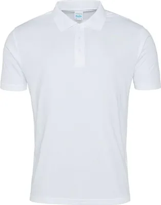 Produktbild von Just Cool JC021 | Herren Cool Smooth Polo / UV-Schutzfaktor 30+ - Farbe: Arctic White - Größe: XS