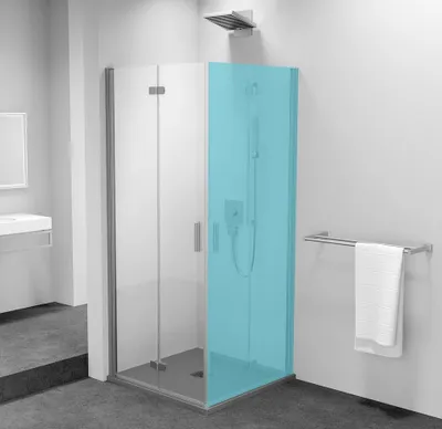 Produktbild von Polysan ZOOM Duschfalttür 800 mm, Links, Klarglas