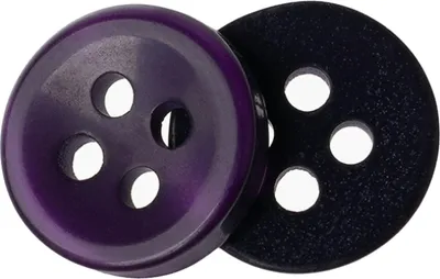 Immagine prodotto di Knoflík - set di 6 pezzi - 10 mm (diametro) - Viola