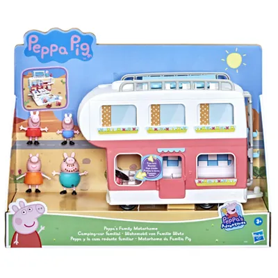 Produktbild von Peppa Pig Peppa’s Family Motorhome, Aktion/Abenteuer, Peppa Pig, 3 Jahr(e), AA, Mehrfarbig