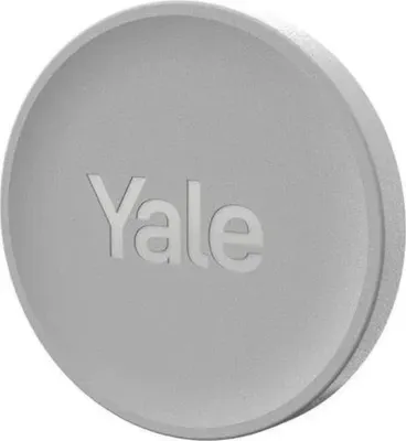 Immagine prodotto di Yale Dot NFC tag per sbloccare la serratura intelligente Yale Linus, 3 pezzi argento