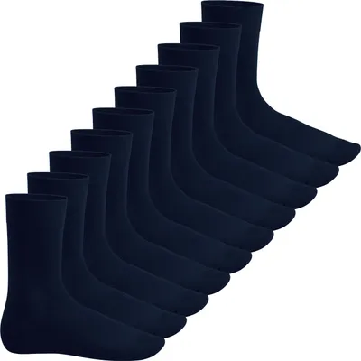 Produktbild von Footstar EVERYDAY! 10 Paar Uni Socken - Marine