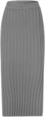 Immagine prodotto di Delicatelove gonna midi Melbourne donna in cashmere grigio
