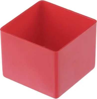Obrázok produktu pre hünersdorff 622100, Odkladacia schránka, Červená, Štvorec, Polystyrén, Jednofarebné, 54 mm