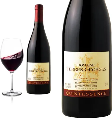 Produktbild von 2022 Minervois Quintescence Domaine Terres Georges Rotwein
