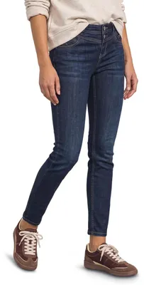 Image de Street One, modèle QR Style Jane, couleur bleu foncé, tailles 26/28. ( pour la décoration/accessoires, femme)