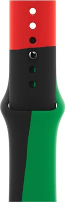 Image de Apple Black Unity Sportarmband Black Unity 384041mm ML 150-200 mm Umfang