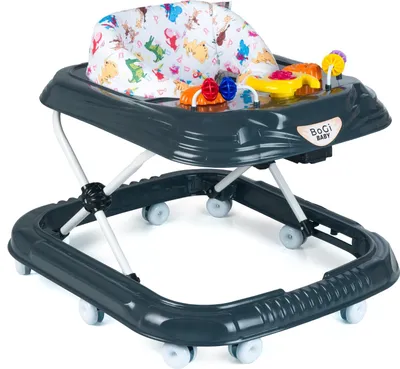Produktbild von Tobi Gehfrei Lauflernhilfe Lauflernwagen Babywalker mit Spielset Schwarz