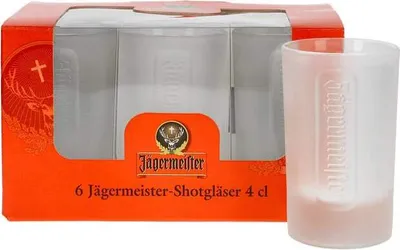Produktbild von Jägermeister Shotglas 6/4cl