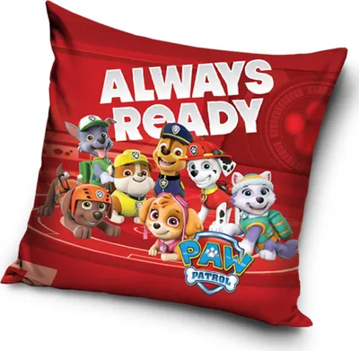 Obrázek produktu pro Povlak na polštář Tlapková Patrola Always Ready