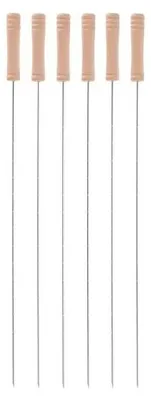 Produktbild von Metall-Barbecue-Spieße, Set 6 Stk., 40 cm für Fleisch und Gemüse