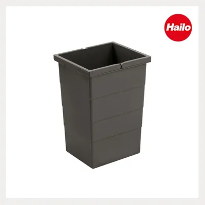 Obrázek produktu pro Vnitřní odpadkový koš Hailo 1138999 tmavě šedý 13 litrů 207 x 242 x 350 mm