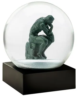 Produktbild von Cool Snow Globes Schneekugel The Thinker