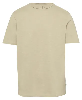 Produktbild von s.Oliver T-Shirt Rundhalsausschnitt Regular Fit Baumwolle Flammgarnstruktur Rollkante gebürstet