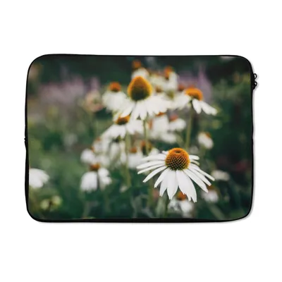 Produktbild von MuchoWow® Laptop Hülle 13 Zoll Blumen - Herbst - Botanisch Laptoptasche - Laptophülle - Sleeve - Rundumschutz