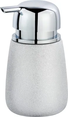 Produktbild von WENKO Seifen Spender 330 ml Desinfektionsmittel Dosierer Glitzer Lotion Bad WC
