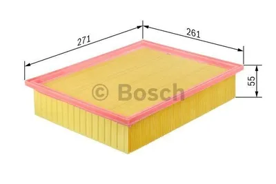 Produktbild von Bosch Luftfilter  1 457 433 152