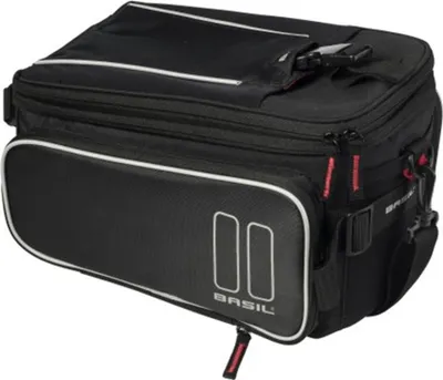 Produktbild von Basil 17746 Gepäckträgertasche Sport Design,wasserabweisend, 7-12 ltr, schwarz