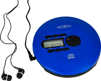 Produktbild von Reflexion PCD520ME Discman/MP3-Player Anti-Shock blau - MP3-Player PCD520MFBL