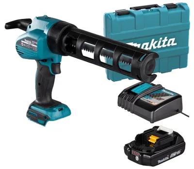 Image de Pistolet à mastic LXT ® 18V - MAKITA - avec 1 batterie 2Ah - chargeur - coffret - DCG180RA