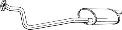Produktbild von Bosal Vorschalldämpfer  282-379