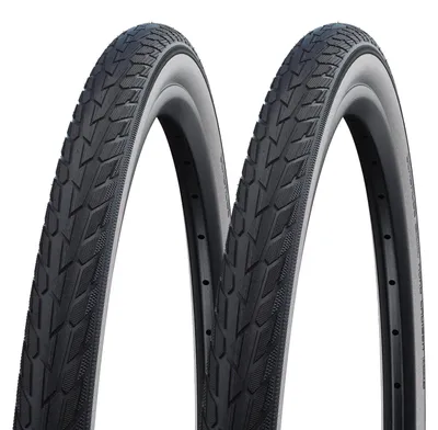 Produktbild von Schwalbe Road Cruiser Drahtreifen, 28x1.40", 700x35C, Black/Whitewall, lose