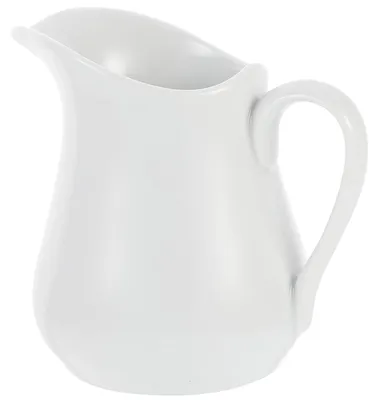 Keramik-Milchkännchen 250 ml, cremefarben, mit Henkel