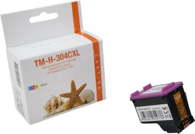 Produktbild von HP 304XL farbig Refill Tinte Color für HP / N9K07AE / 18ml Druckerpatrone