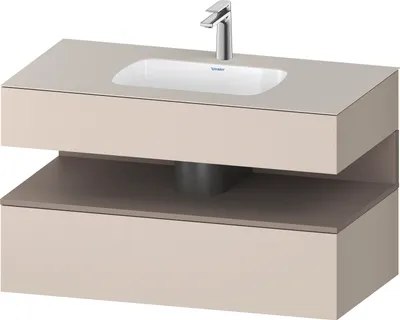 Produktbild von DURAVIT QA4786043910010 QTG EWT KWTU 1000 Wß Hgl. Be