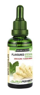 Produktbild von Stevia Flavours 50 ml WHITE CHOCOLATE