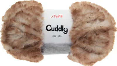 Produktbild von Wolle "Cuddly", 100 g Sahne/Sand-Melange