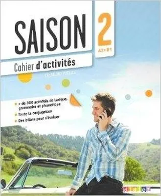 Imagen del producto de Saison A2. Cahier d'activités mit CD