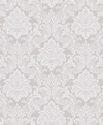 Produktbild von Masureel Tapete Barockmuster Weiß - 632114 - 53 cm x 10.05 m