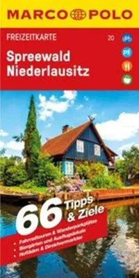Produktbild von MARCO POLO Freizeitkarte 20 Spreewald, Niederlausitz 1:100.000