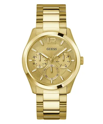 Produktbild von Guess Herren Uhr Armbanduhr ZEN GW0707G3 Edelstahl gold